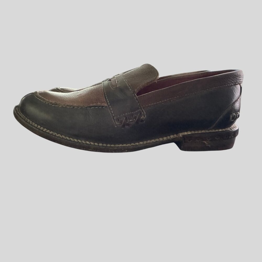Bed Stu Reina Penny Loafers 8.5 – Leather & Suede, Goodyear Welt - Picture 4 of 8